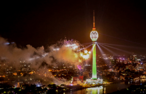 Colombo Lotus Tower: ‘Extravagant’ light show for first anniversary