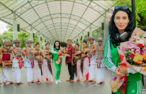 Welcome of Adelina Pestritu to Sri Lanka