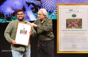 Tharindu Dilshan Sendanayake Becomes First Sri Lankan to Win “Sanctuary Asia Wildlife Photographer of the Year” Award