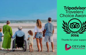 Ceylon Expeditions Travels Sri Lanka has won TripAdvsior Travellers’ Choice Winner 2024.