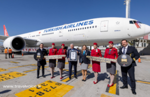 Turkish Airlines sets Guinness world record for most countries flown
