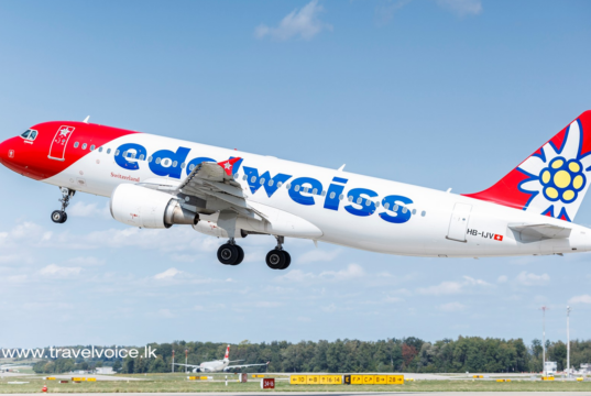 Edelweiss Air Increases Colombo Flights to Three Weekly for Winter 2026/ 27