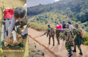 STF Officers Assist Chinese Tourist Injured While Hiking
