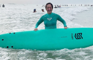 Outgoing US Ambassador Chung declares Sri Lanka’s southern coast the best for surfing